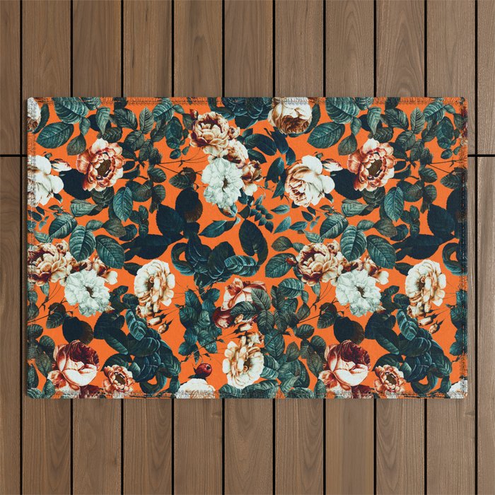 Vintage Garden VII Outdoor Rug Gallery Image 1