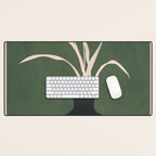 Minimal Abstract Vase Art I Desk Mat Gallery Image 1