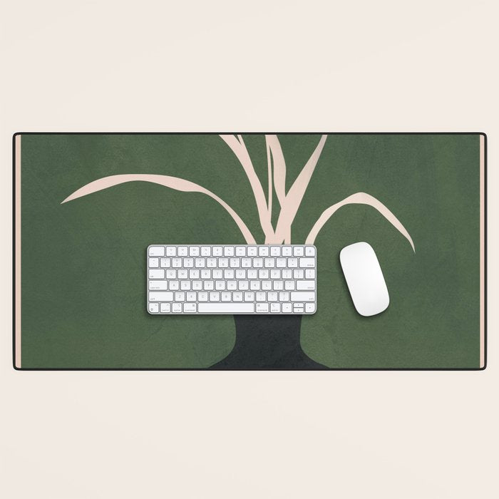 Minimal Abstract Vase Art I Desk Mat Gallery Image 1