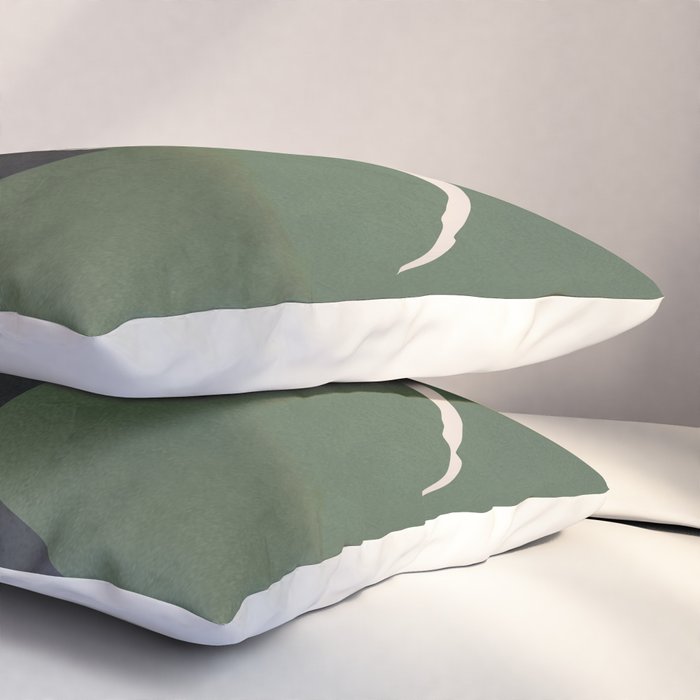 Minimal Abstract Vase Art I Pillow Sham Gallery Image 3