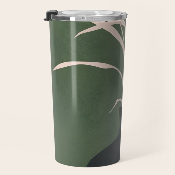 Minimal Abstract Vase Art I Travel Mug Gallery Image 3
