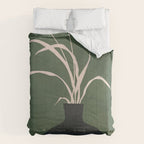 Minimal Abstract Vase Art I Comforter Gallery Image 6