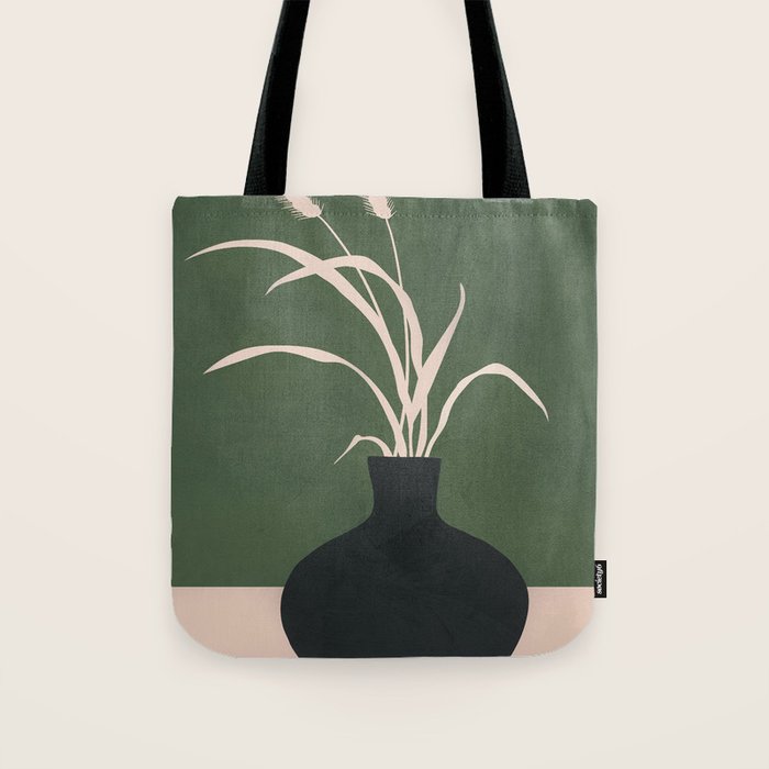 Minimal Abstract Vase Art I Tote Bag Gallery Image 1