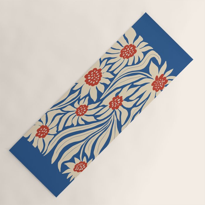 Paris: Flower Market Summer Color Series 01 Yoga Mat Gallery Image 1
