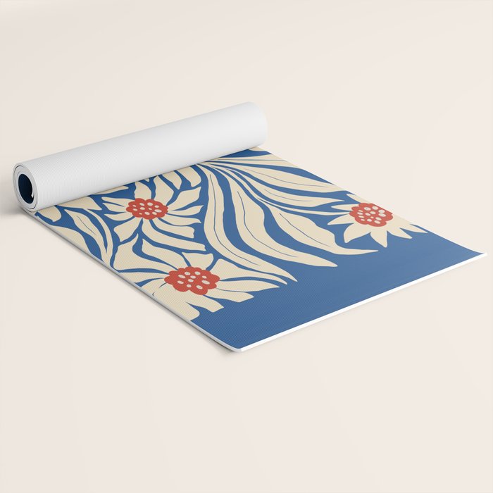 Paris: Flower Market Summer Color Series 01 Yoga Mat Gallery Image 2