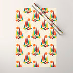 Bear In Whimsical Wild Wrapping Paper Gallery Image 1