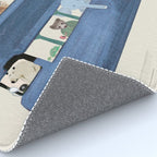 the big blue bus Rug Gallery Image 4