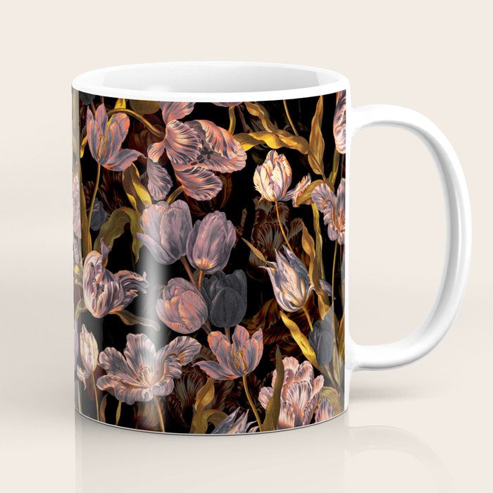 Magic Tulips Pattern II Coffee Mug Gallery Image 1