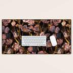 Magic Tulips Pattern II Desk Mat Gallery Image 1