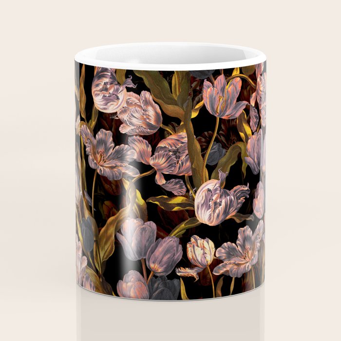 Magic Tulips Pattern II Coffee Mug Gallery Image 4