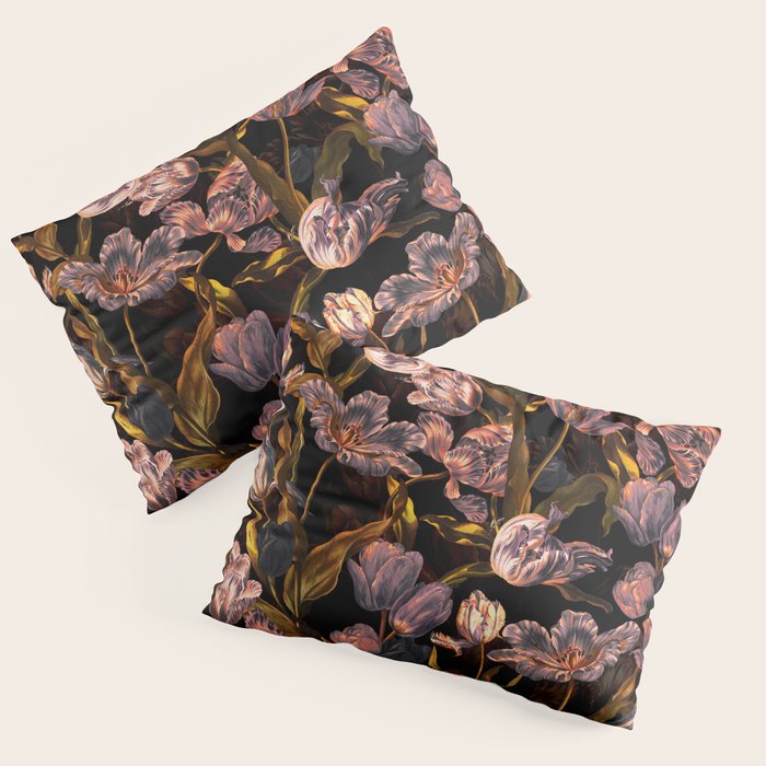 Magic Tulips Pattern II Pillow Sham Gallery Image 1