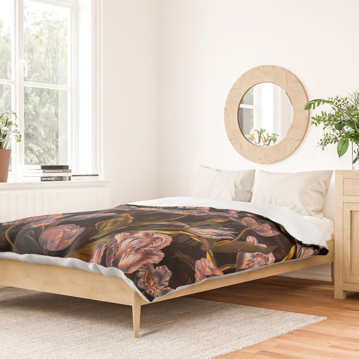 Magic Tulips Pattern II Duvet Cover Gallery Image 2