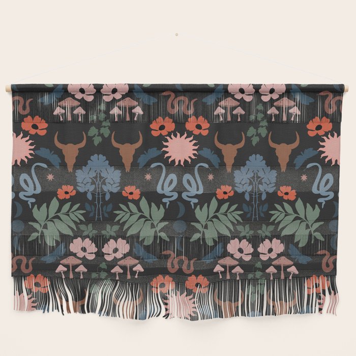 Enchanted Forest - night Wall Hanging Gallery Image 1