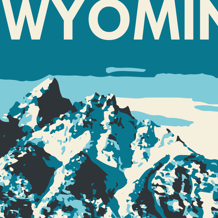 Ski Jackson Hole Wyoming Vintage Ski Poster Coffee Mug Gallery Image 2