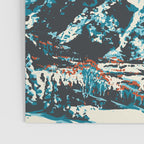 Ski Jackson Hole Wyoming Vintage Ski Poster Poster Gallery Image 3