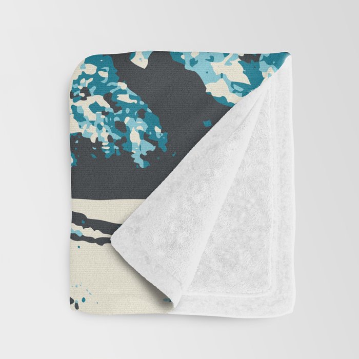 Ski Jackson Hole Wyoming Vintage Ski Poster Throw Blanket Gallery Image 3