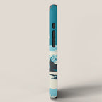 Ski Jackson Hole Wyoming Vintage Ski Poster iPhone Case Gallery Image 2