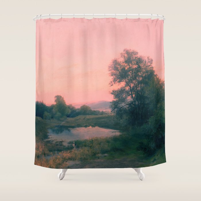 Strange Sky Shower Curtain Gallery Image 1