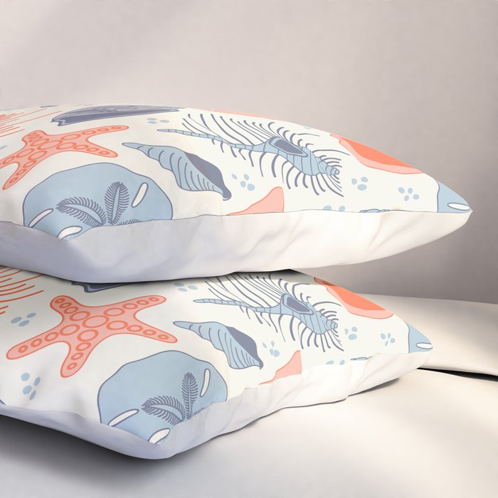 She Sells Seashells Pillow Sham Gallery Image 3