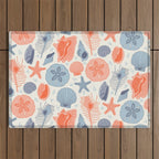 She Sells Seashells Outdoor Rug Gallery Image 1