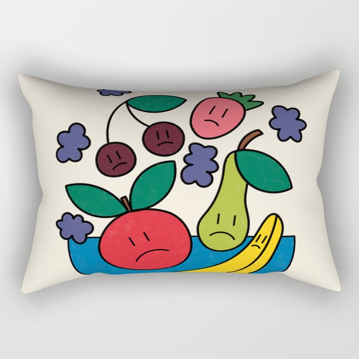 The True Reality / Fruits Rectangular Pillow Gallery Image 2