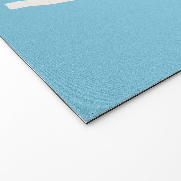 Take It Easy Sky Blue Welcome Mat Gallery Image 2
