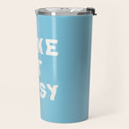 Take It Easy Sky Blue Travel Mug Gallery Image 2