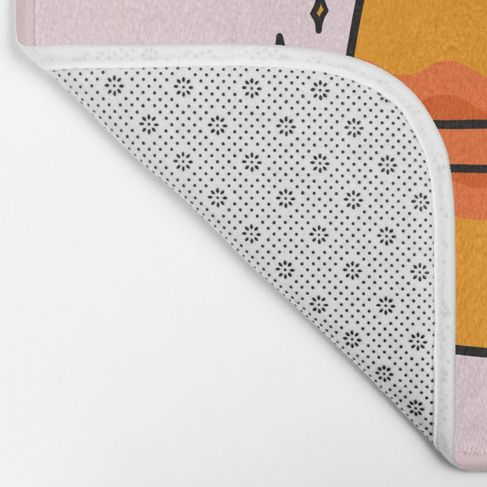 Gemini Cowboy Hat Bath Mat Gallery Image 2