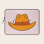 Gemini Cowboy Hat Laptop Sleeve Gallery Image 1