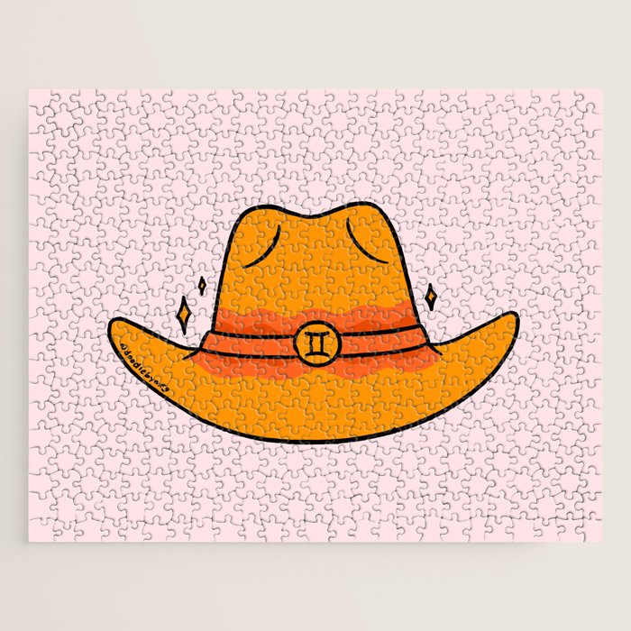 Gemini Cowboy Hat Jigsaw Puzzle Gallery Image 1
