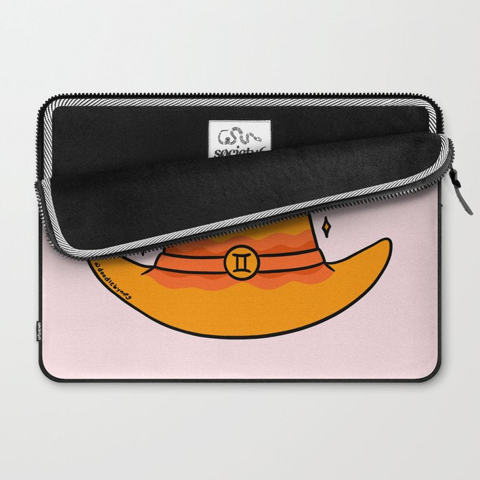 Gemini Cowboy Hat Laptop Sleeve Gallery Image 2