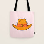 Gemini Cowboy Hat Tote Bag Gallery Image 1