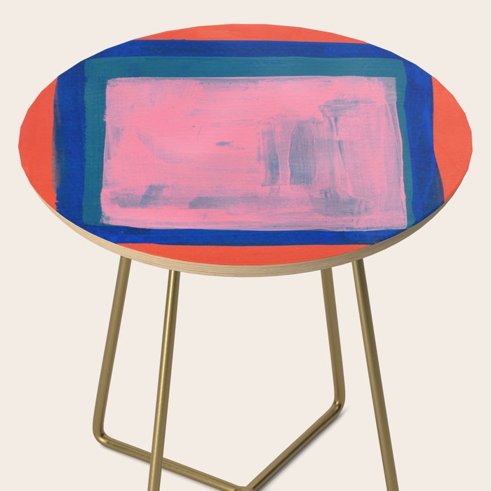 Ocean Pink Colourfield  Side Table Gallery Image 2