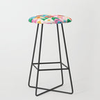 Happy Town Checks Stool Gallery Image 1