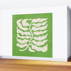Wild Ferns: Forest Green Edition Wall Mural Gallery Image 2