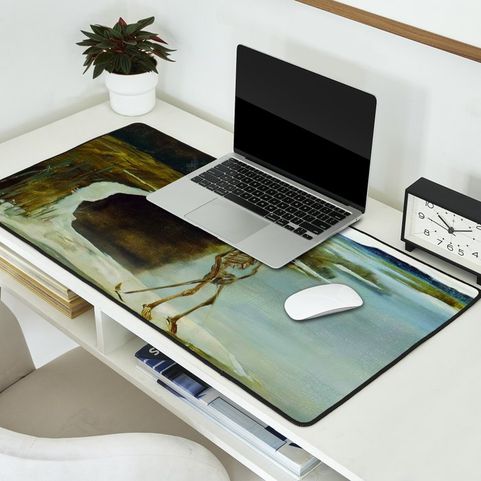 Death Peeing - Max Klinger Desk Mat Gallery Image 2