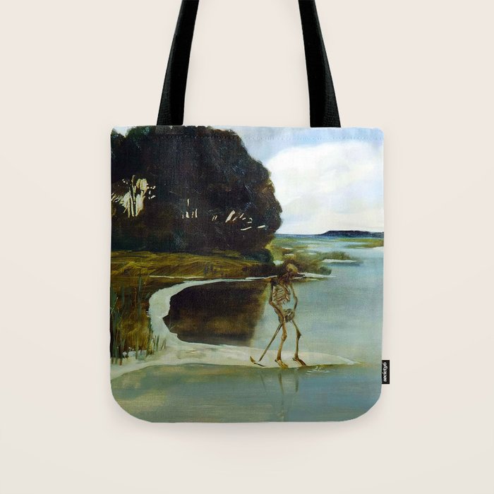 Death Peeing - Max Klinger Tote Bag