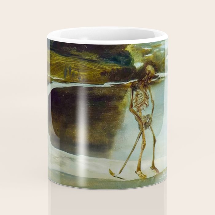 Death Peeing - Max Klinger Coffee Mug Gallery Image 4