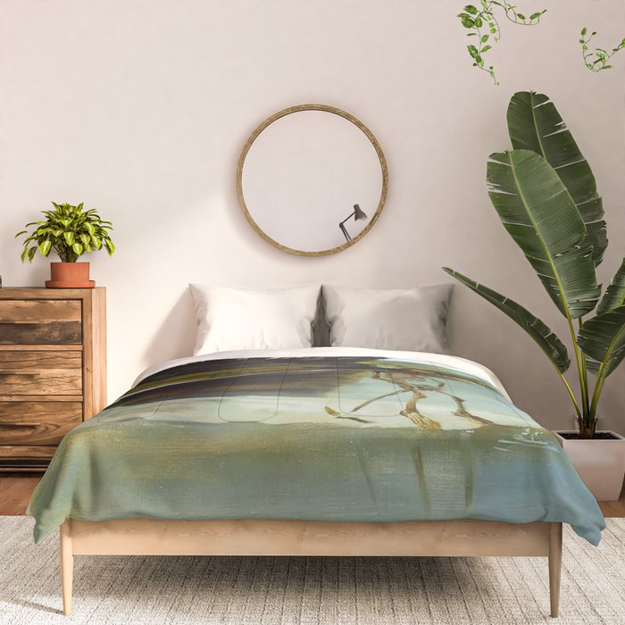 Death Peeing - Max Klinger Comforter Gallery Image 3