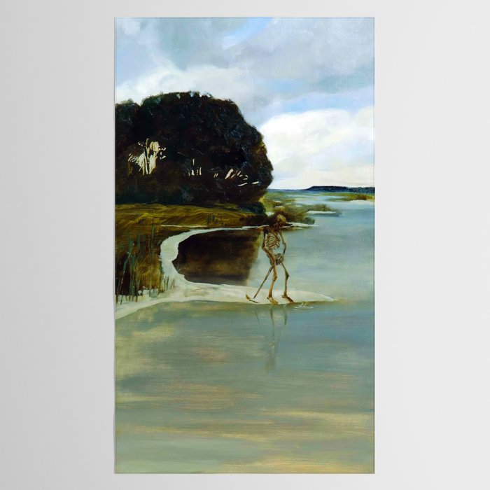 Death Peeing - Max Klinger Tablecloth Gallery Image 2