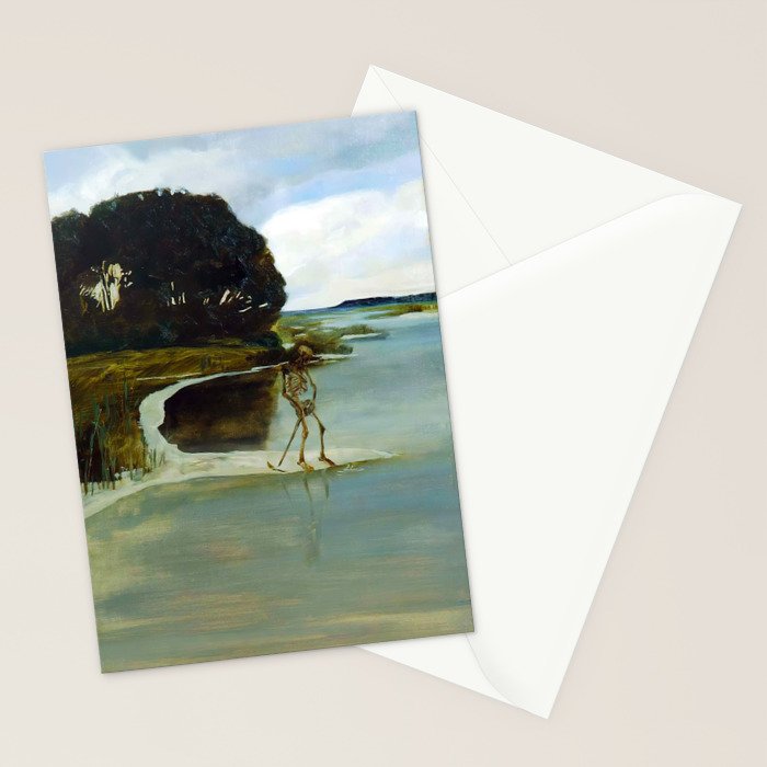 Death Peeing - Max Klinger Stationery Card Gallery Image 2