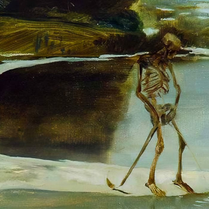 Death Peeing - Max Klinger Coffee Mug Gallery Image 2