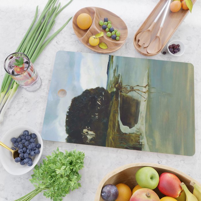 Death Peeing - Max Klinger Cutting Board Gallery Image 2