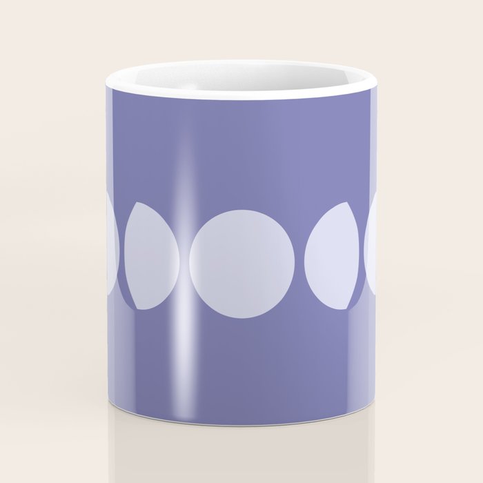 Minimal Moon Phases XII Coffee Mug Gallery Image 4