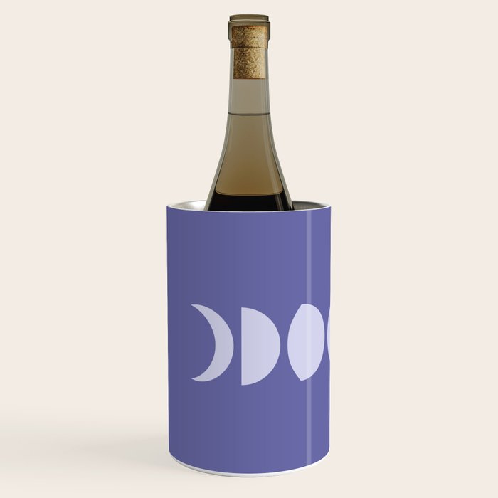 Minimal Moon Phases XII Wine Chiller Gallery Image 2