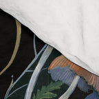 Deer Skull Crystals Garden Comforter Gallery Image 4