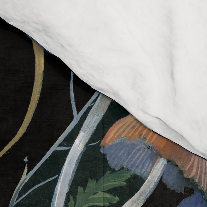 Deer Skull Crystals Garden Comforter Gallery Image 4