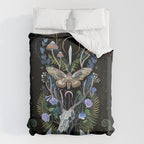 Deer Skull Crystals Garden Duvet Cover Gallery Image 6