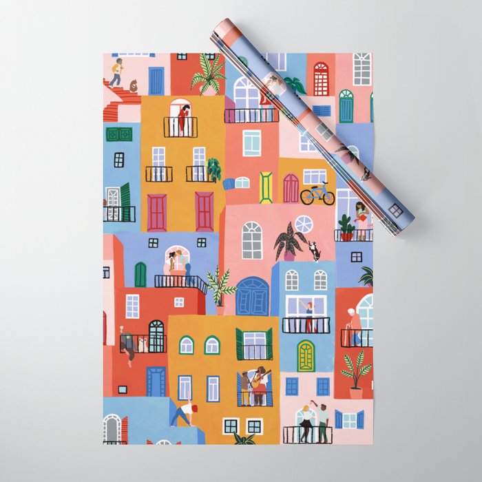 Home Together Wrapping Paper Gallery Image 1