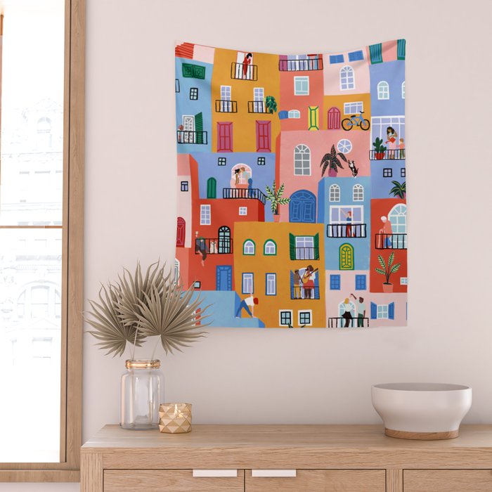 Home Together Wall Tapestry Gallery Image 2